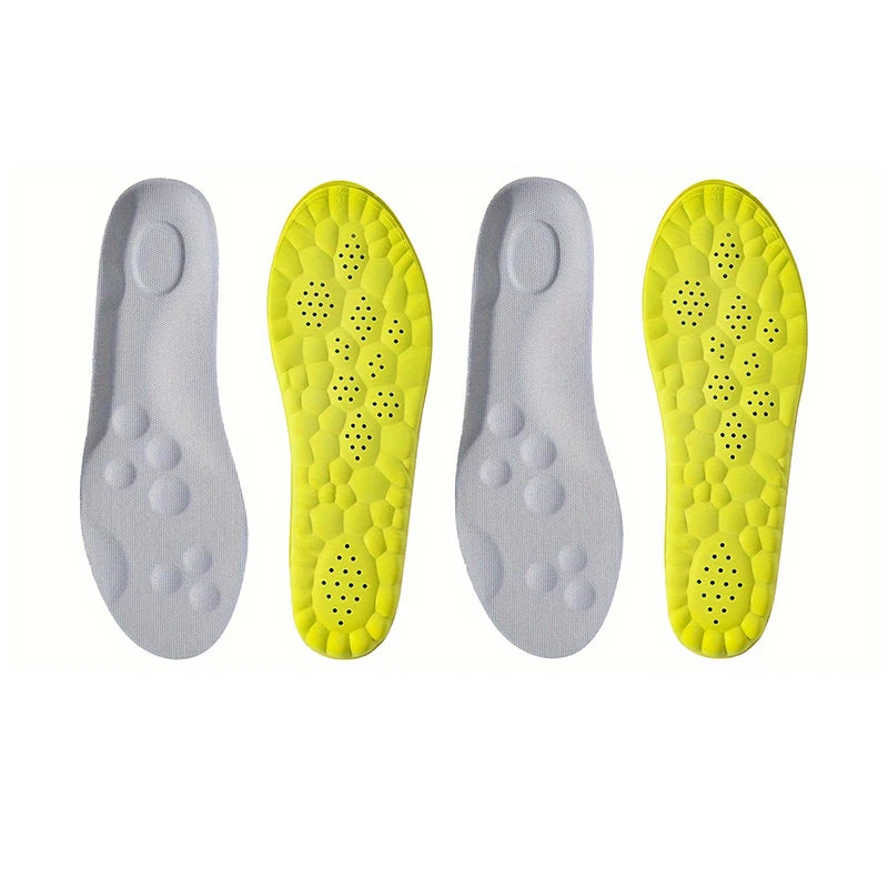 Latex sports insoles