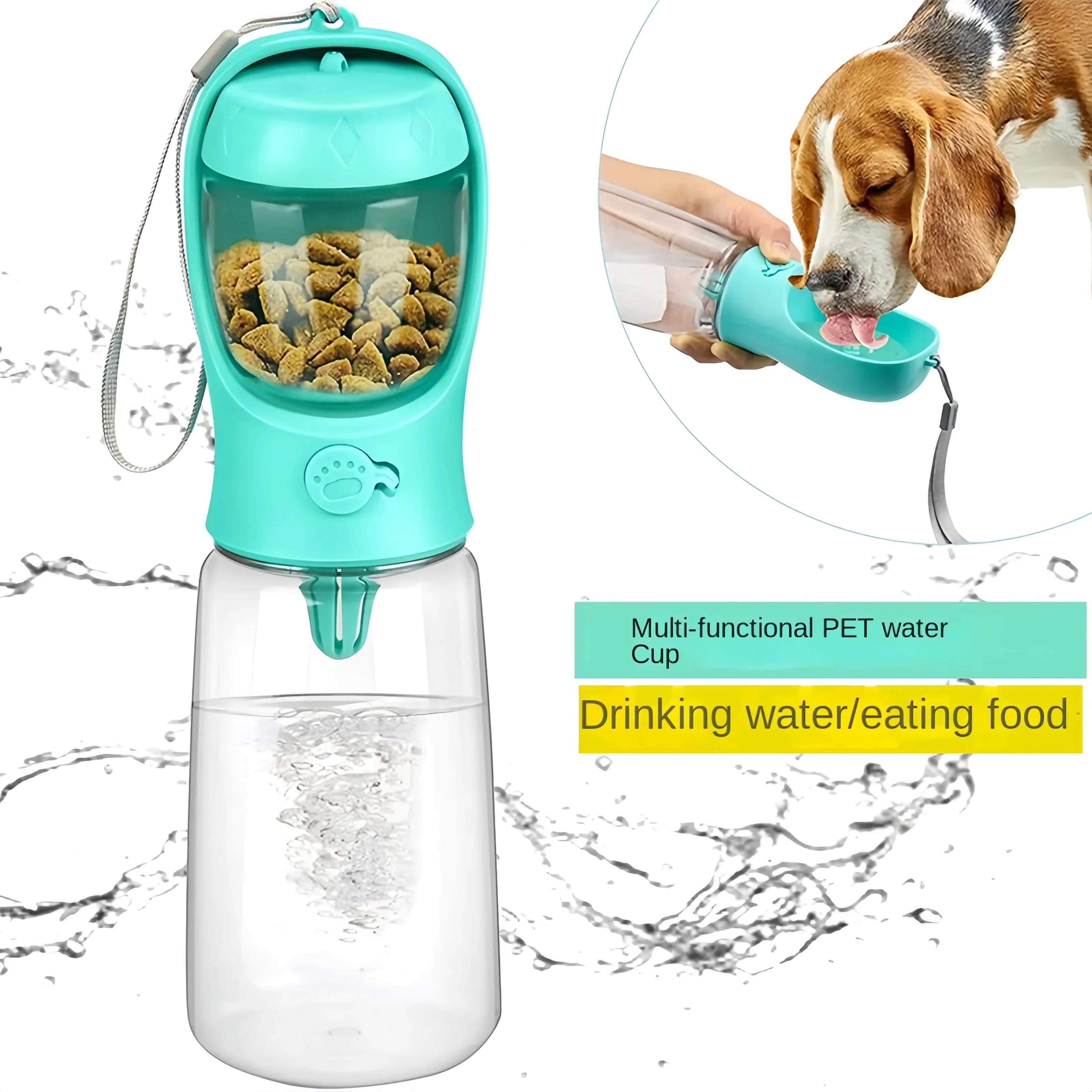 Eco-Friendly Wooden Pet Feeder