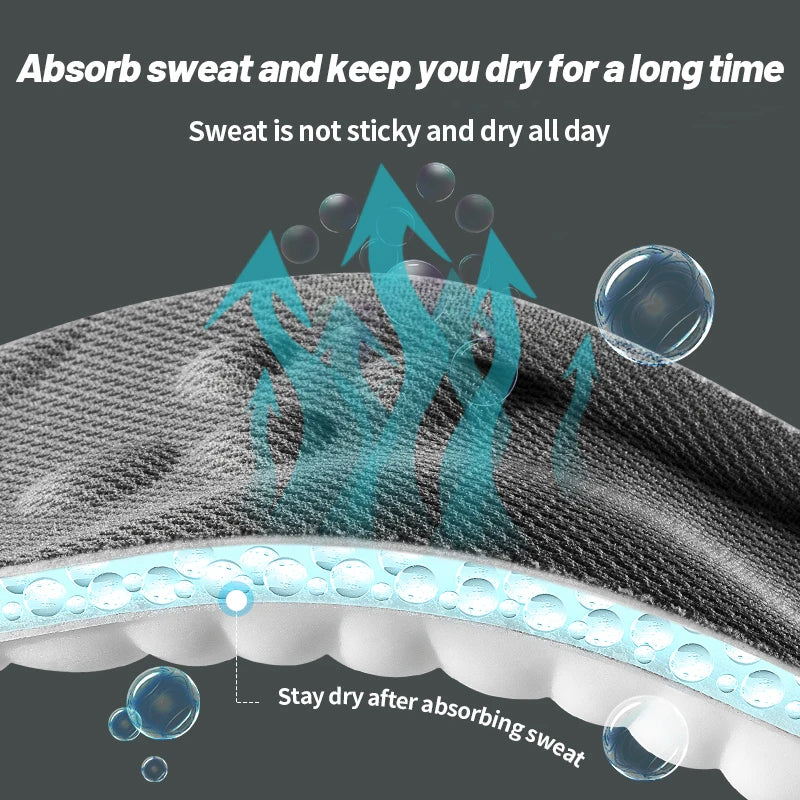 4D Latex Sports Insoles