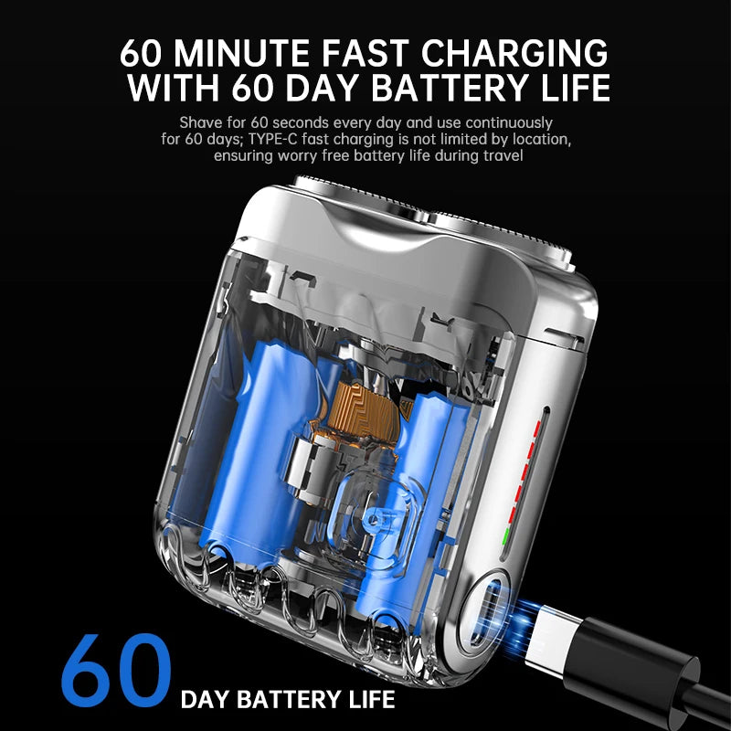 High-Speed Portable Shaver