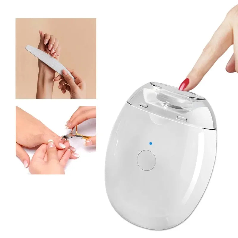 2-in-1 Electric Nail Clipper & Grinder