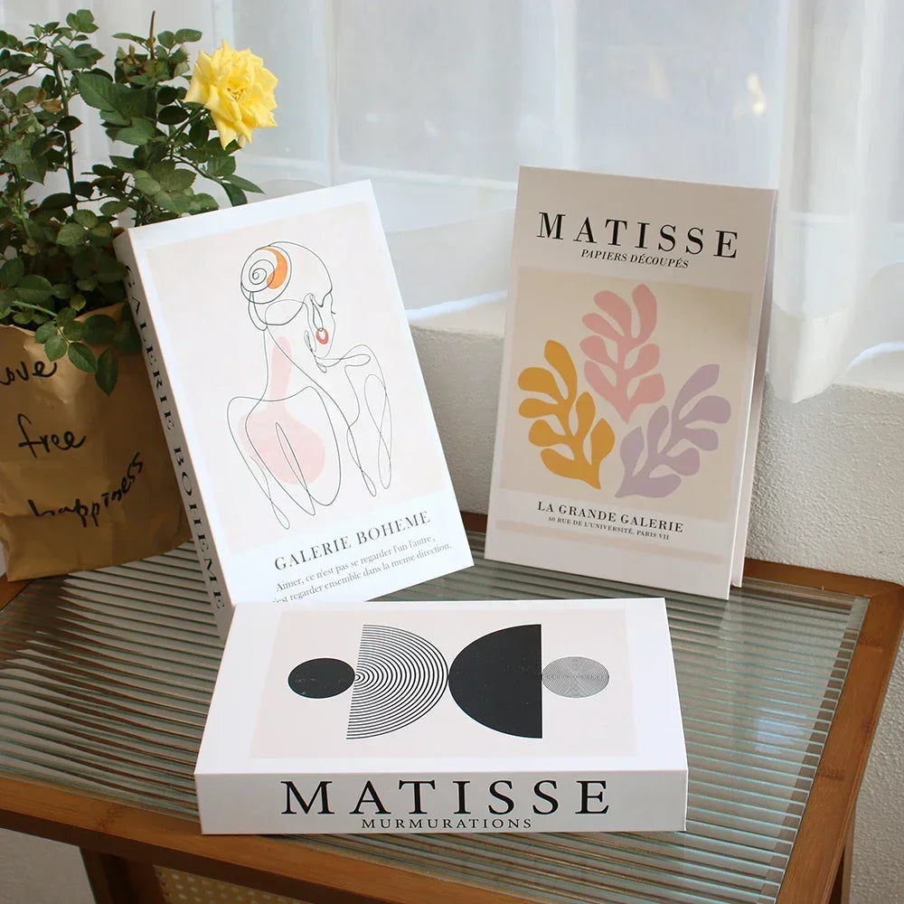 Set of 3 Stylish Decorative Books