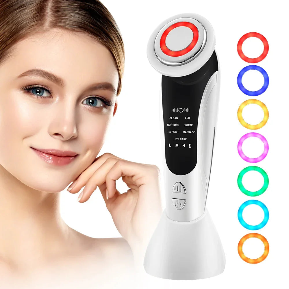 7-in-1 EMS Facial Massager