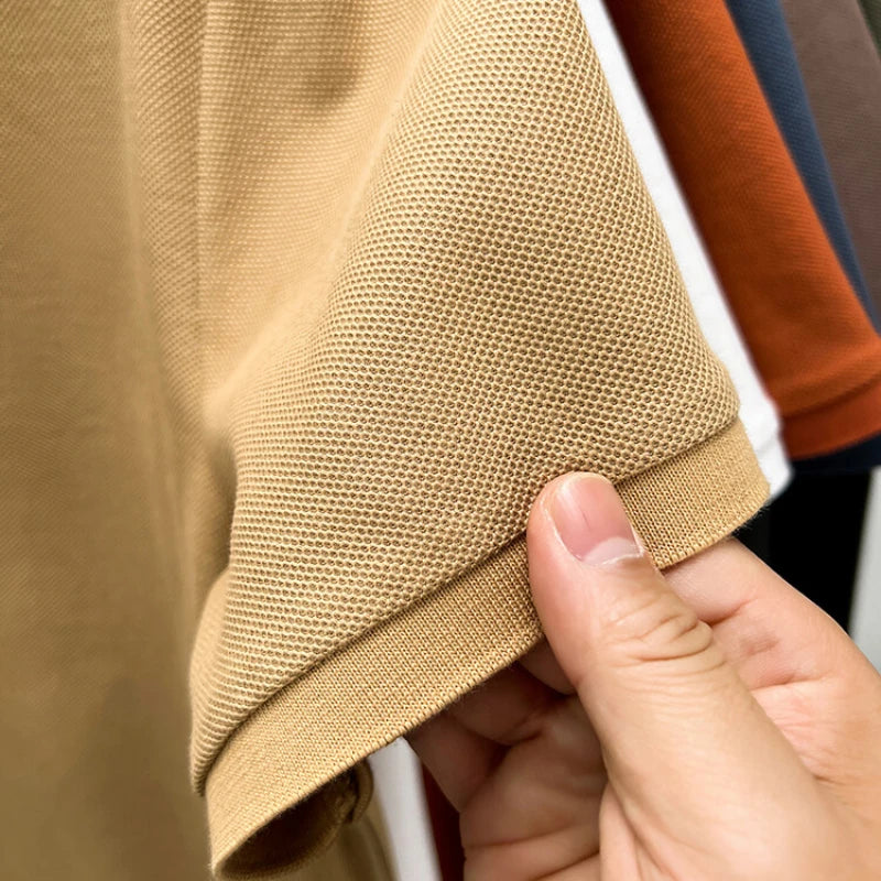 Men’s Summer Cotton Polo Shirt