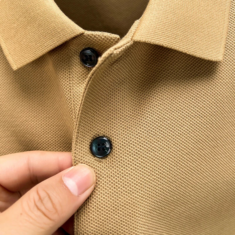 Men’s Summer Cotton Polo Shirt