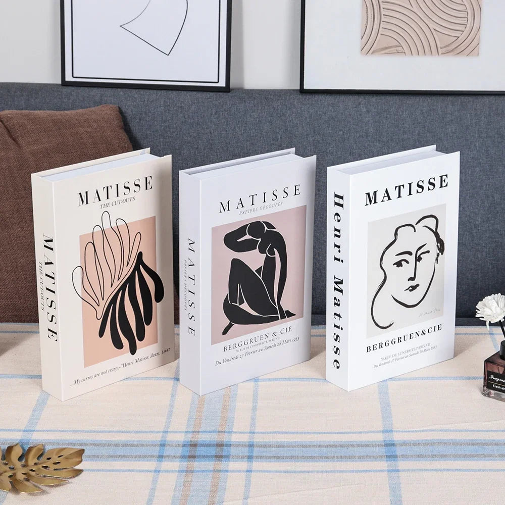 Set of 3 Stylish Decorative Books