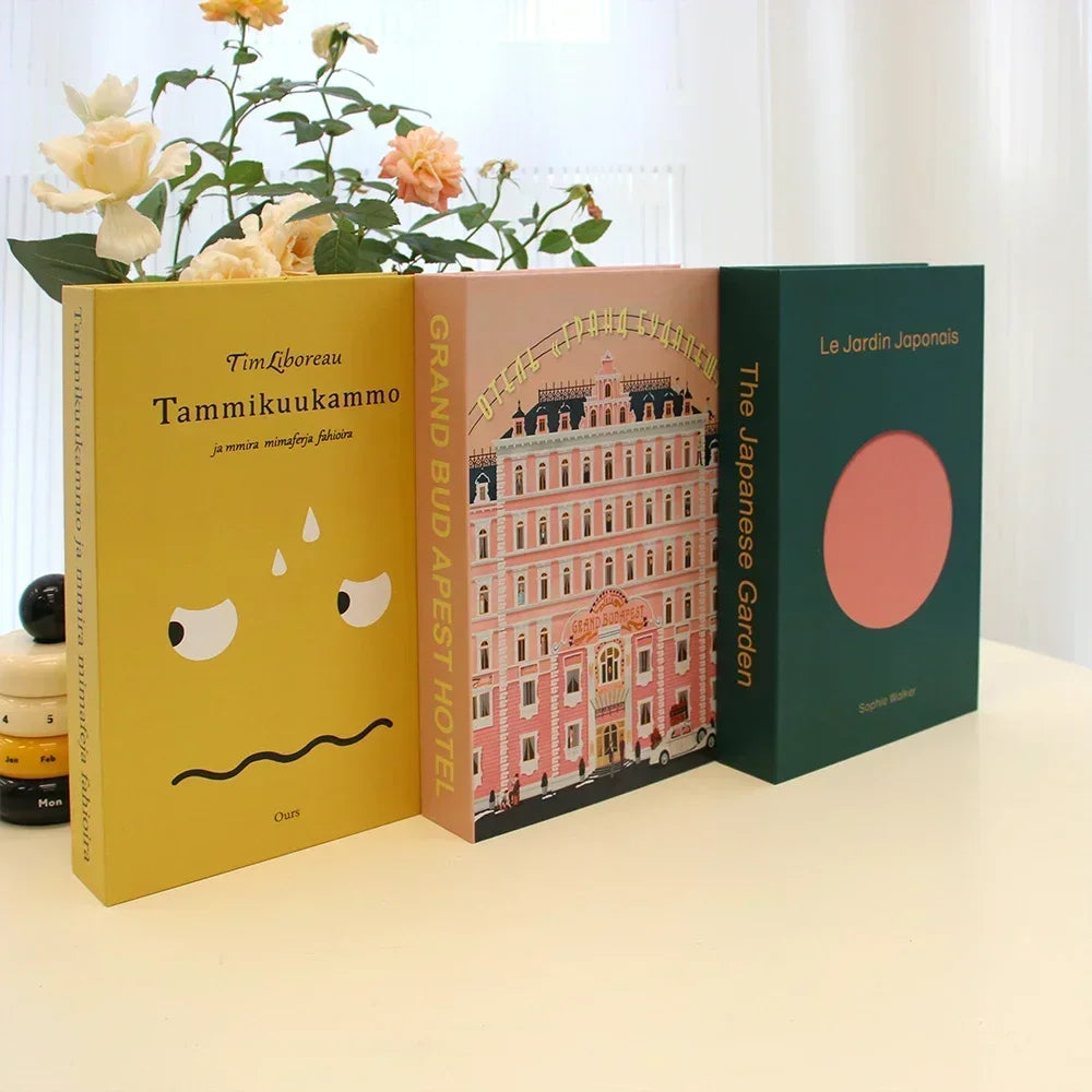 Set of 3 Stylish Decorative Books