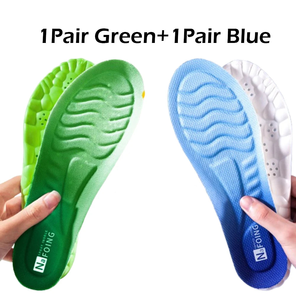 Sports insoles with 4D technology