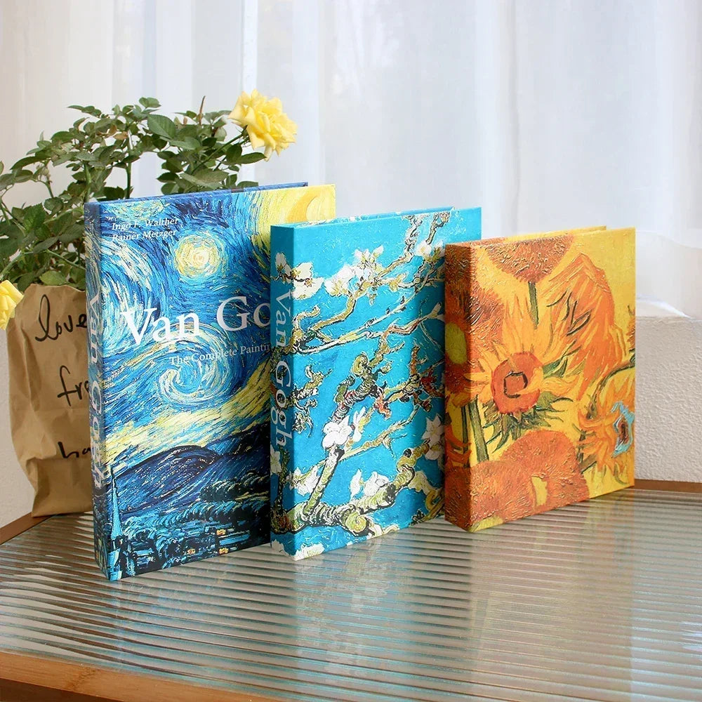 Set of 3 Stylish Decorative Books