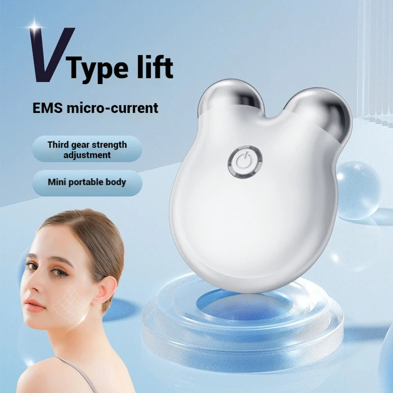 Mini EMS Microcurrent Face Massager