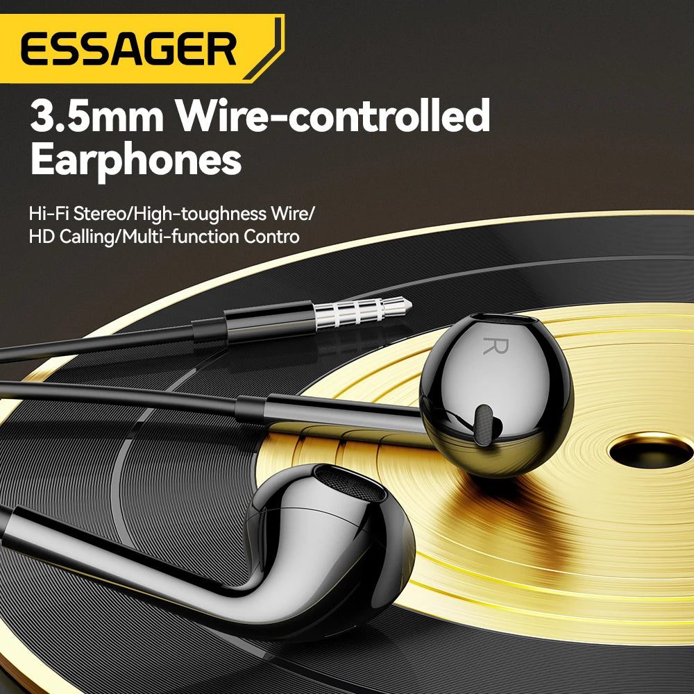 Wired Headphones with Microphone