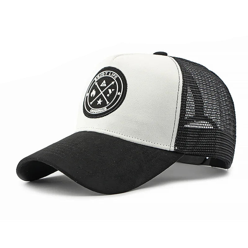 Mesh baseball cap