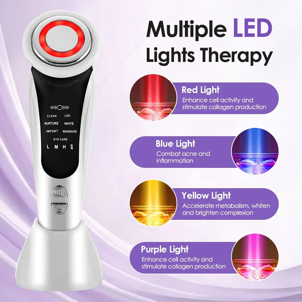 7-in-1 EMS Facial Massager