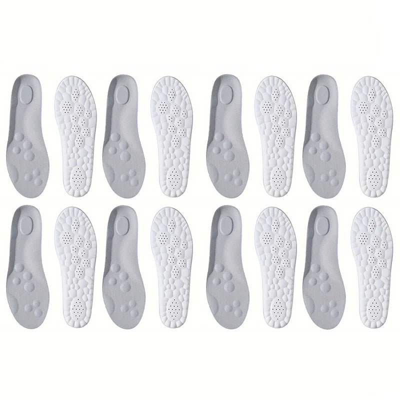 Latex sports insoles