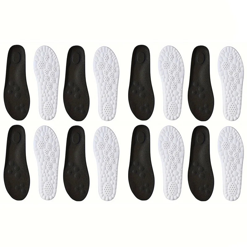 Latex sports insoles