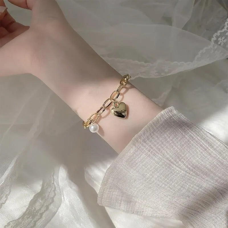 Gold-Plated Chain Bracelet