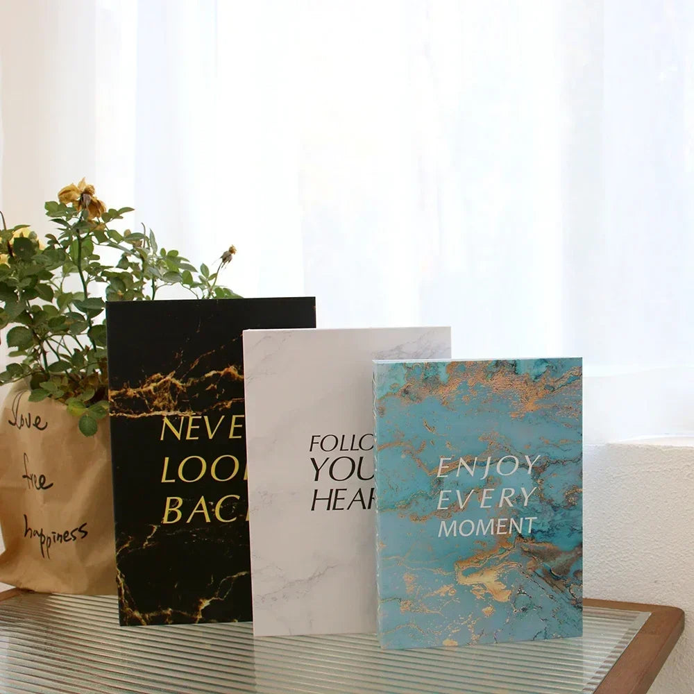 Set of 3 Stylish Decorative Books
