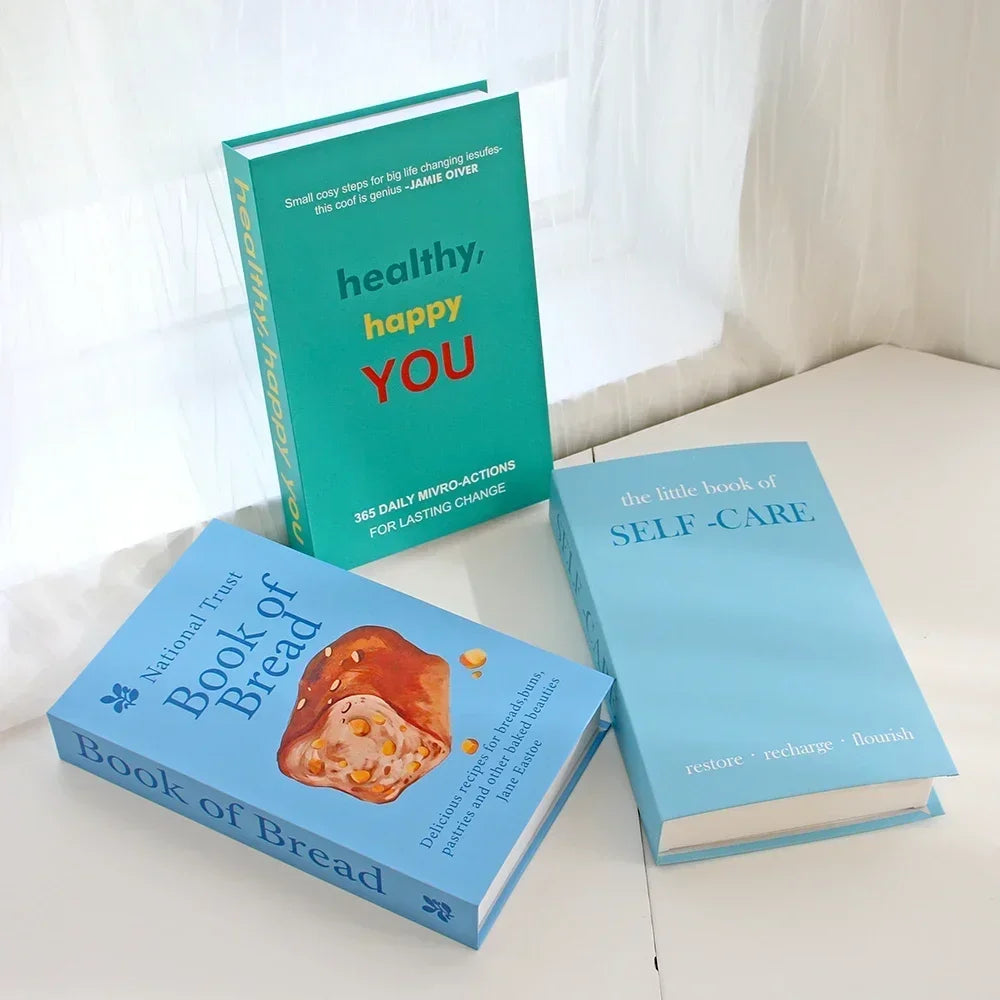 Set of 3 Stylish Decorative Books