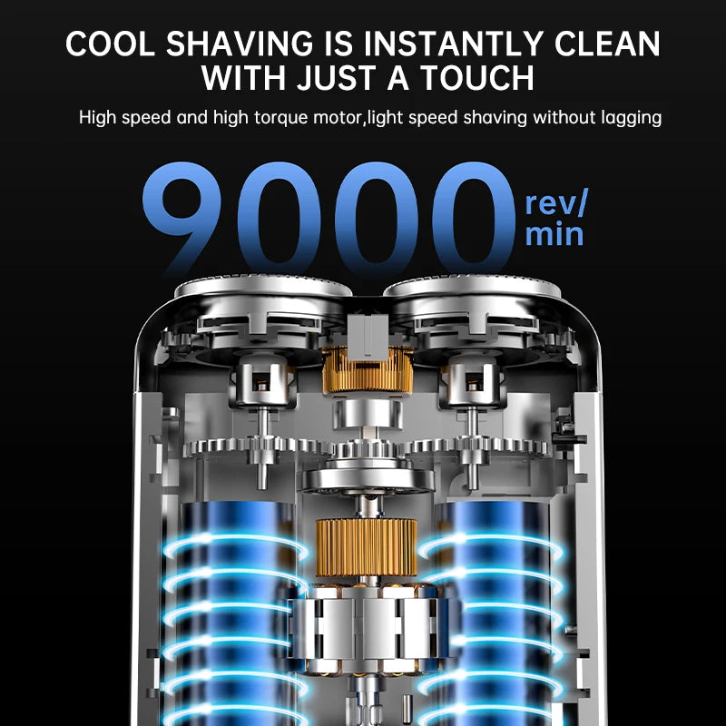 High-Speed Portable Shaver