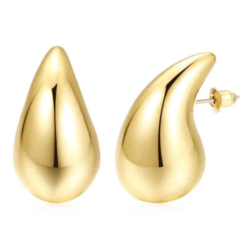 LUXURY OVAL EARRING