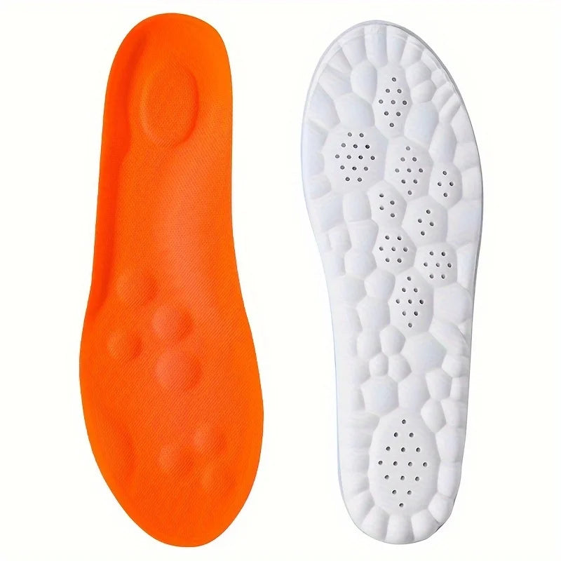 Latex sports insoles