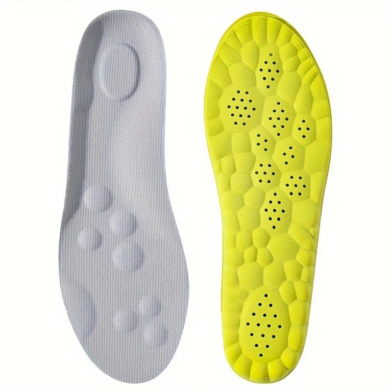 Latex sports insoles