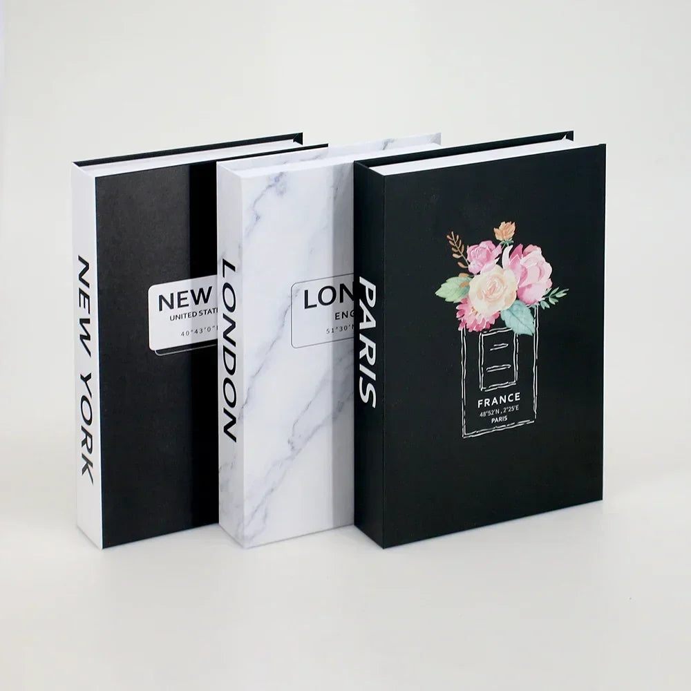 Set of 3 Stylish Decorative Books